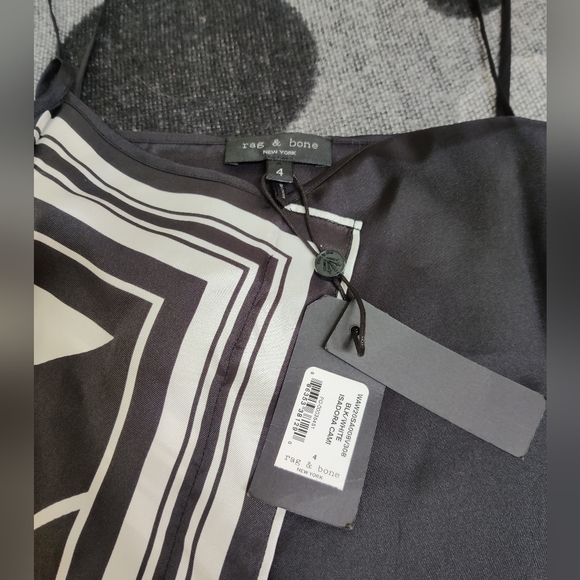 Rag & Bone Isadora Silk Print Cami - 4 - Picture 11 of 12
